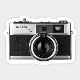 Vintage 1960s Rangefinder Camera Sticker